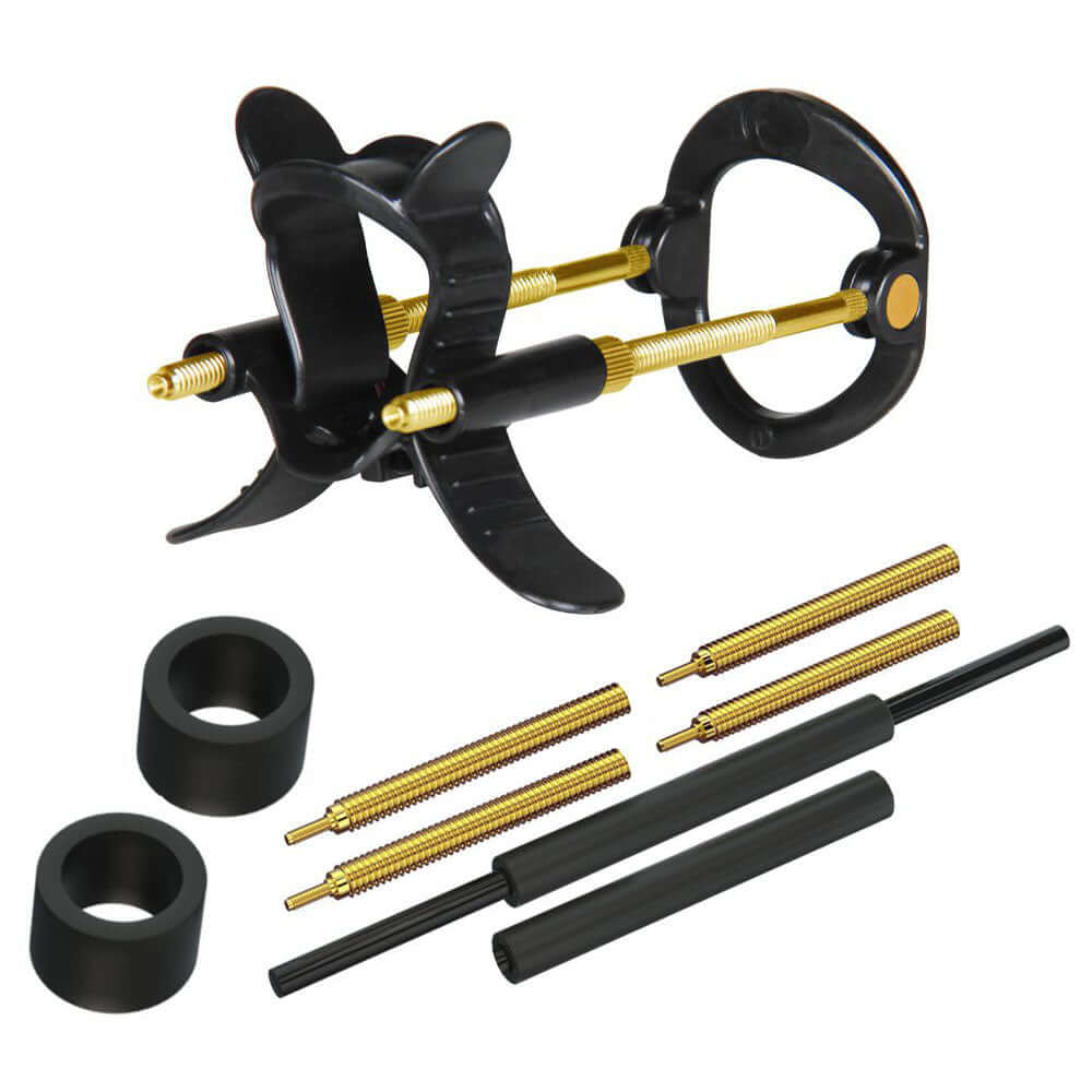 LuvPump Max Fit Luxury Penis Extender - Black Penis Extender Kit